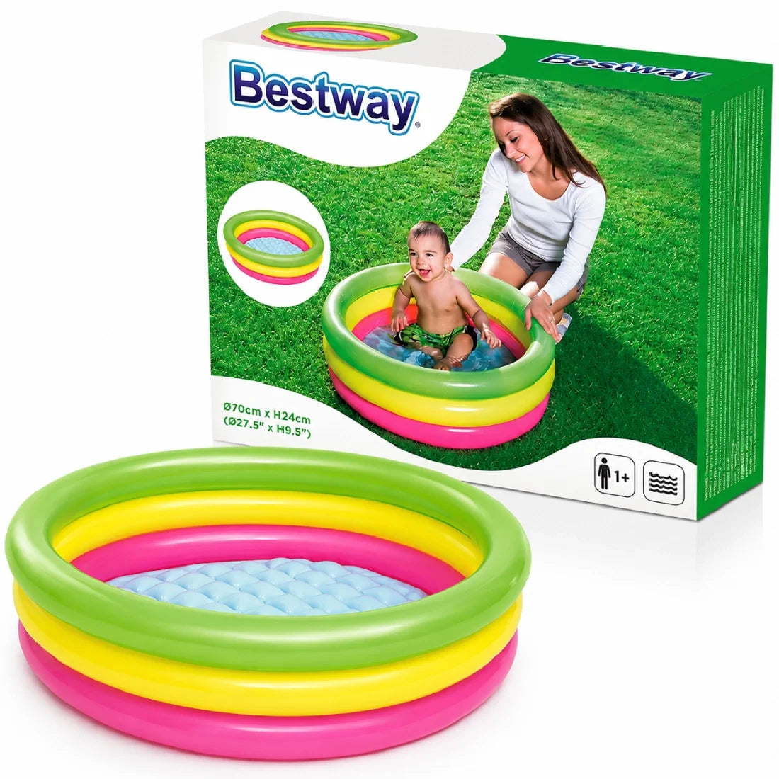 Bestway Inflatable Baby Pool 70CM