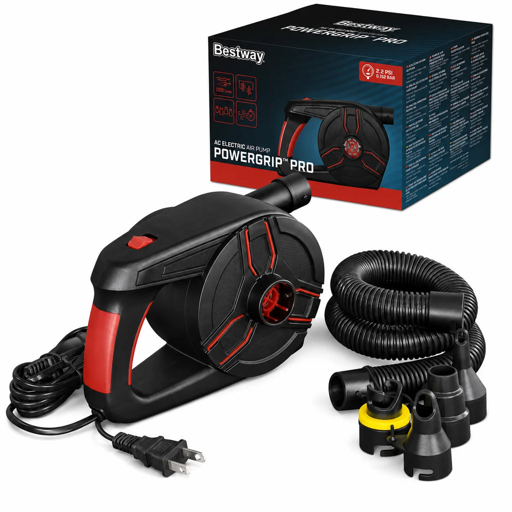 Bestway PowerGrip Pro AC Electric Air Pump 1200L/Min