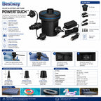 Bestway PowerTouch AC/DC Electric Air Pump 490L/Min