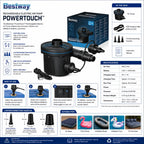 Bestway PowerTouch Rechargeable Electric Air Pump 565L/Min