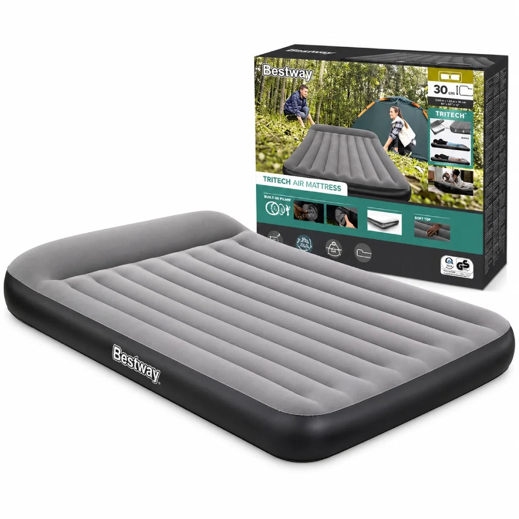 Bestway Queen Air Mattress 20315230cm Built In USB Pump Inflatable Bed