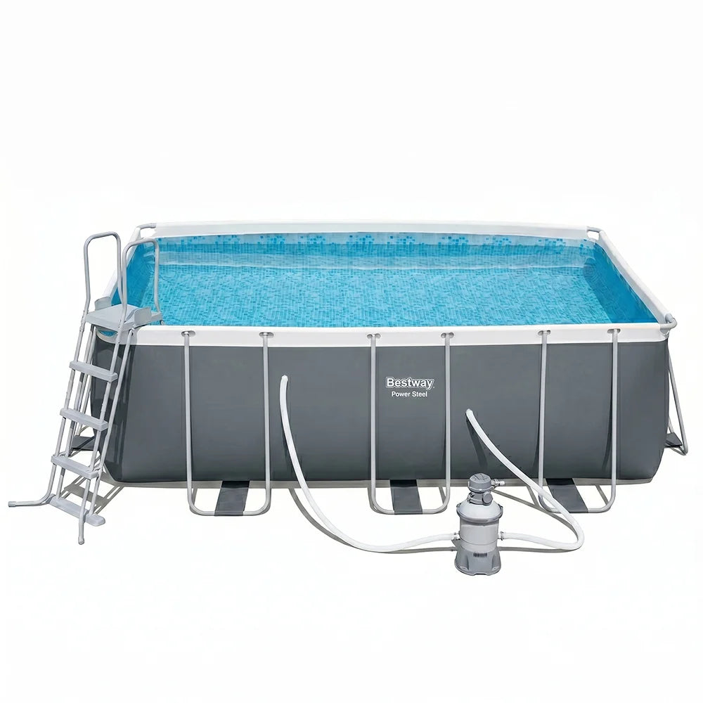 Bestway Rectangular Pool Set 4.12M X 2.01M X 1.22M