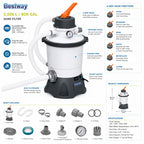 Bestway Sand Filter Pump 3028L 800 Gallon