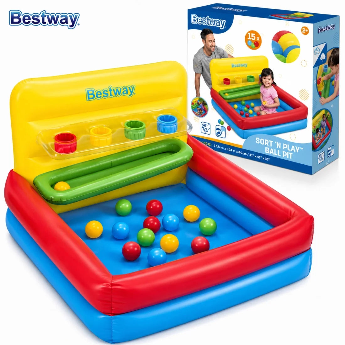 Bestway Sort N Play Ball Pit