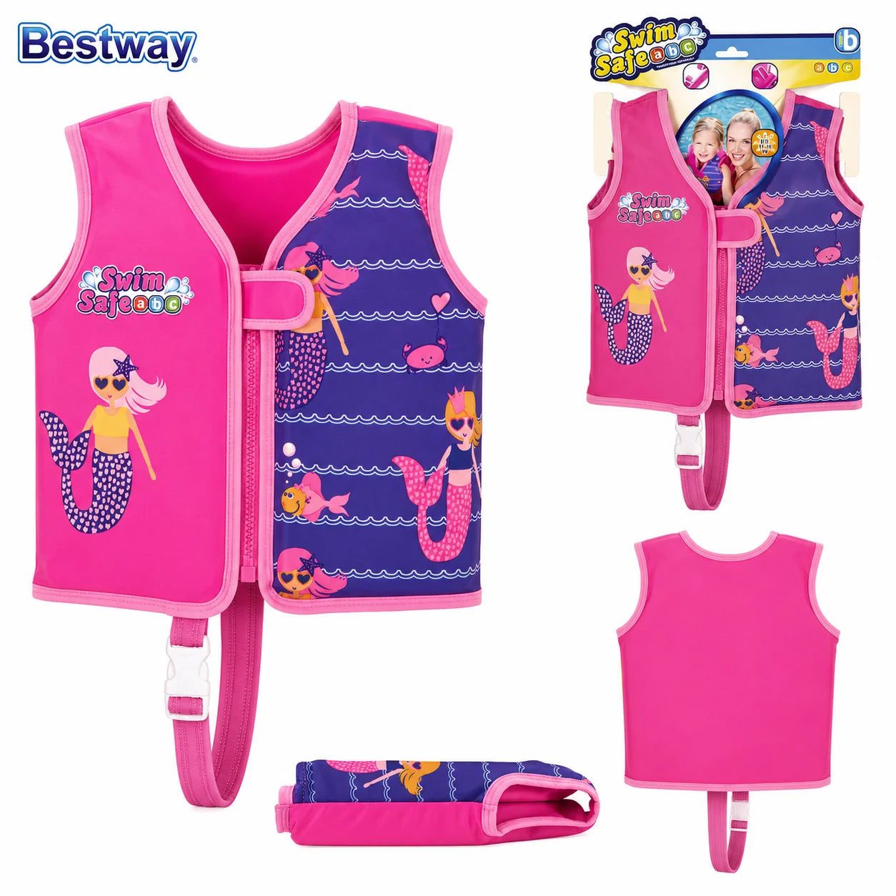 Bestway Shark Swim Vest Assorted