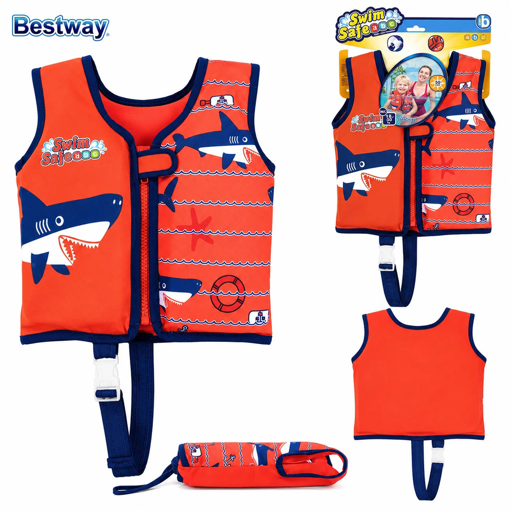 Bestway Shark Swim Vest Assorted