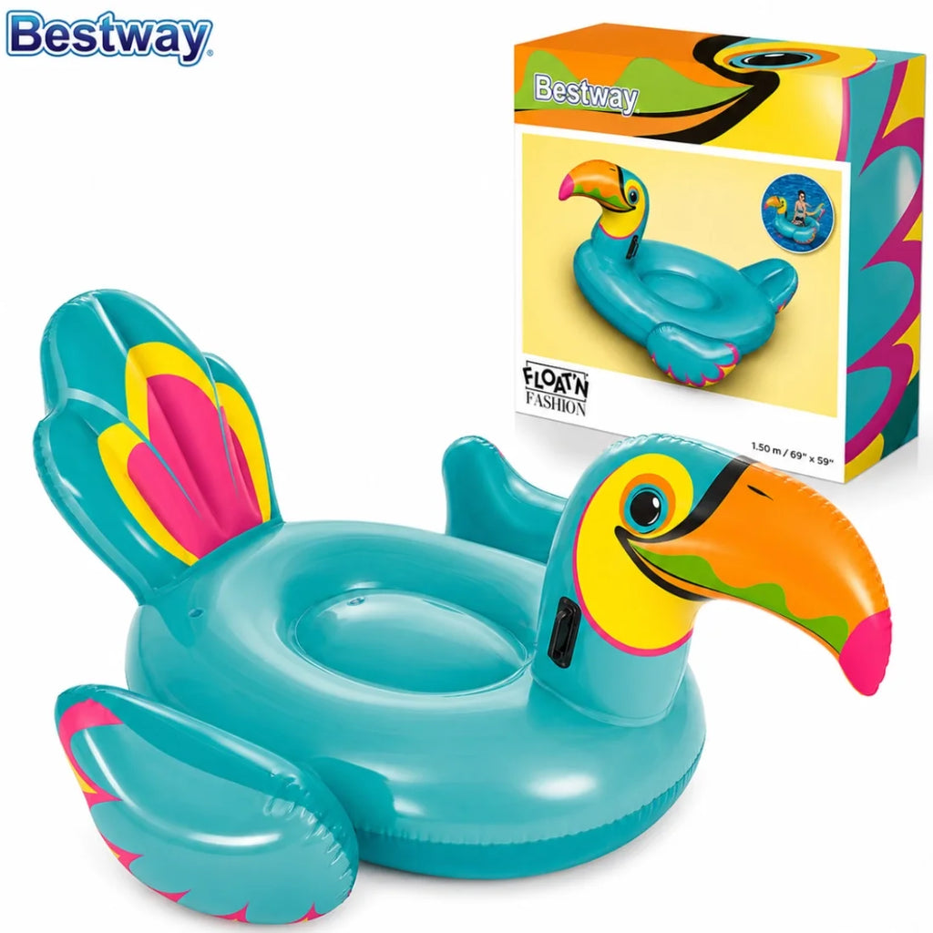 Bestway Tipsy Toucan Inflatable Ride on Float