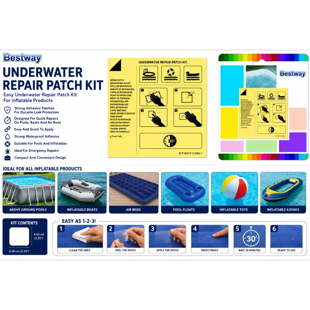 Bestway Underwater Repair Patch Kit