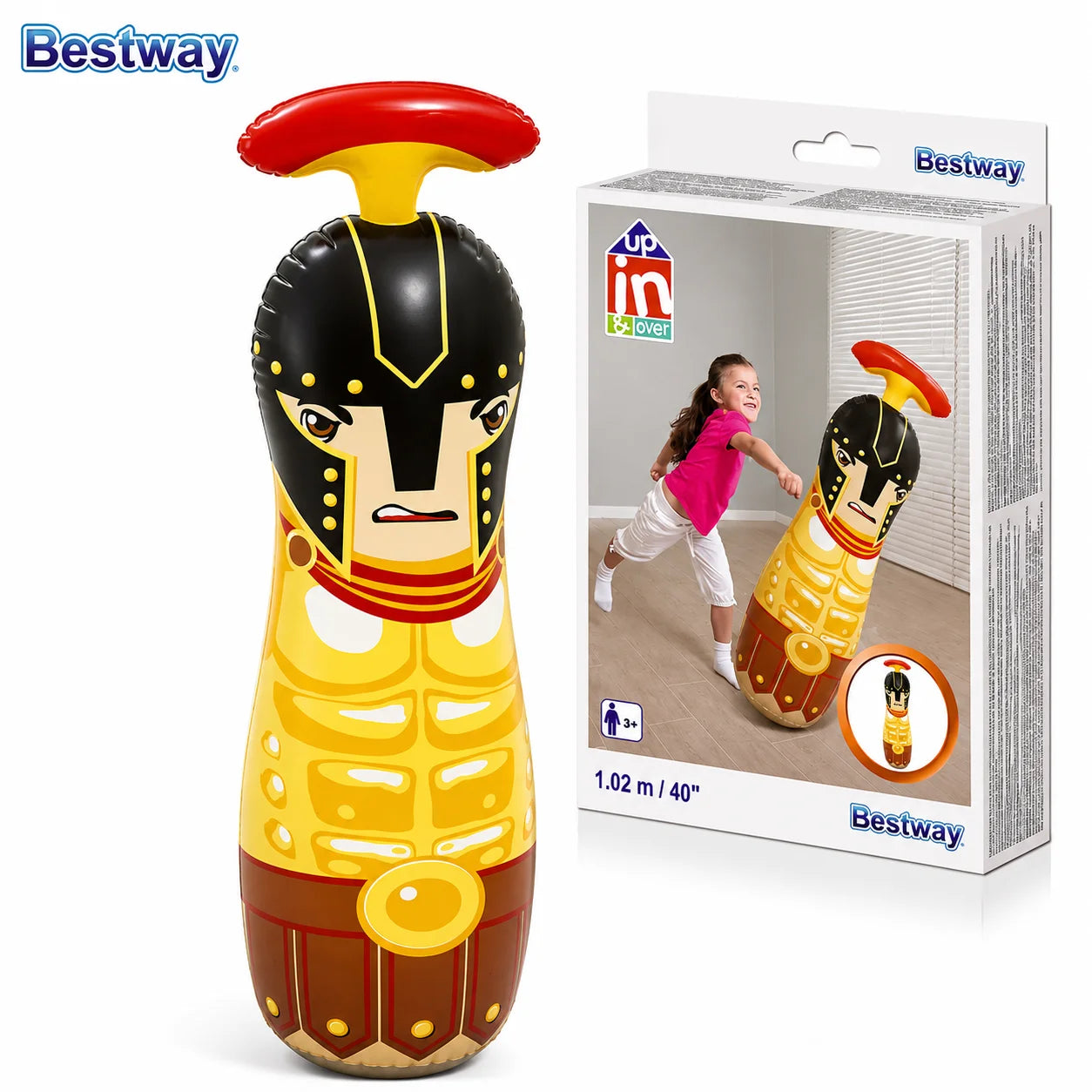 Bestway Warrior Bop Bag 1.02M Assorted