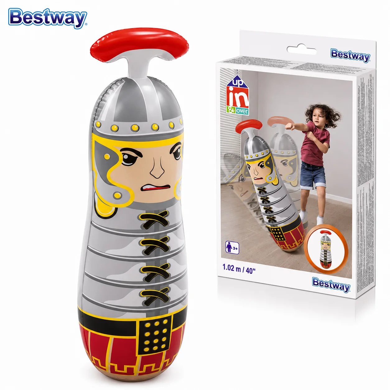 Bestway Warrior Bop Bag 1.02M Assorted