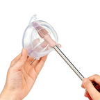 Haakaa Silicone Cleaning Brush Kit - Suva Grey