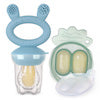 Haakaa Feed n Freeze - Sky Blue Feeder + Mini Nibble Tray