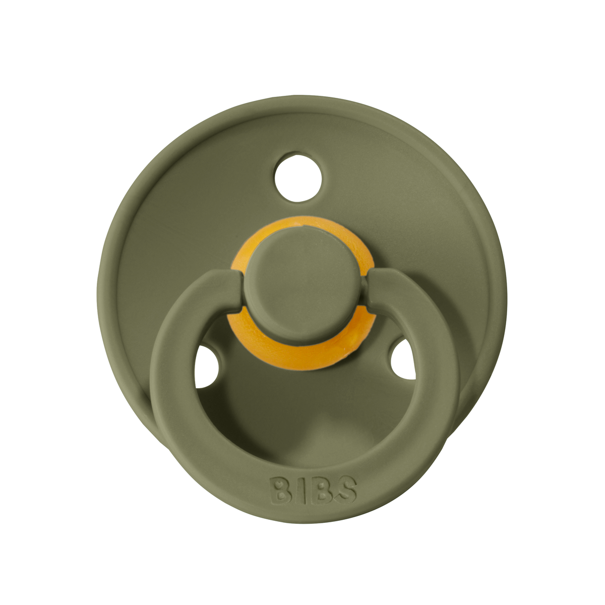 Bibs Colour Pacifier Size 1 - Baby  0-6M (1pc) - Olive