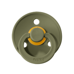 Bibs Colour Pacifier Size 1 - Baby  0-6M (1pc) - Olive