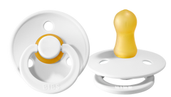Bibs Pacifier Size 1 - Baby 0-6M (1pc) - White