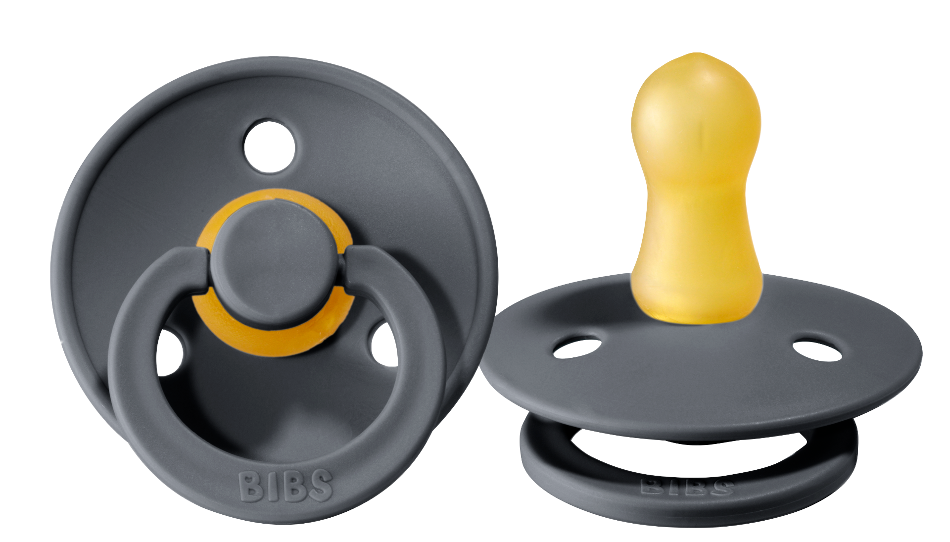 Bibs Pacifier Size 1 - Baby 0-6M (1pc) - Iron