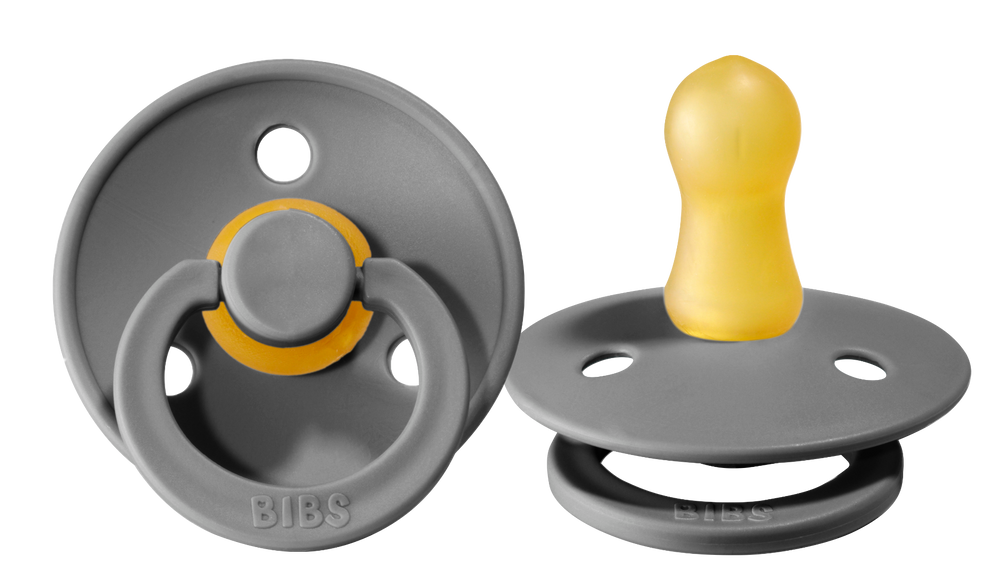 Bibs Pacifier Size 1 - Baby 0-6M (1pc) - Smoke