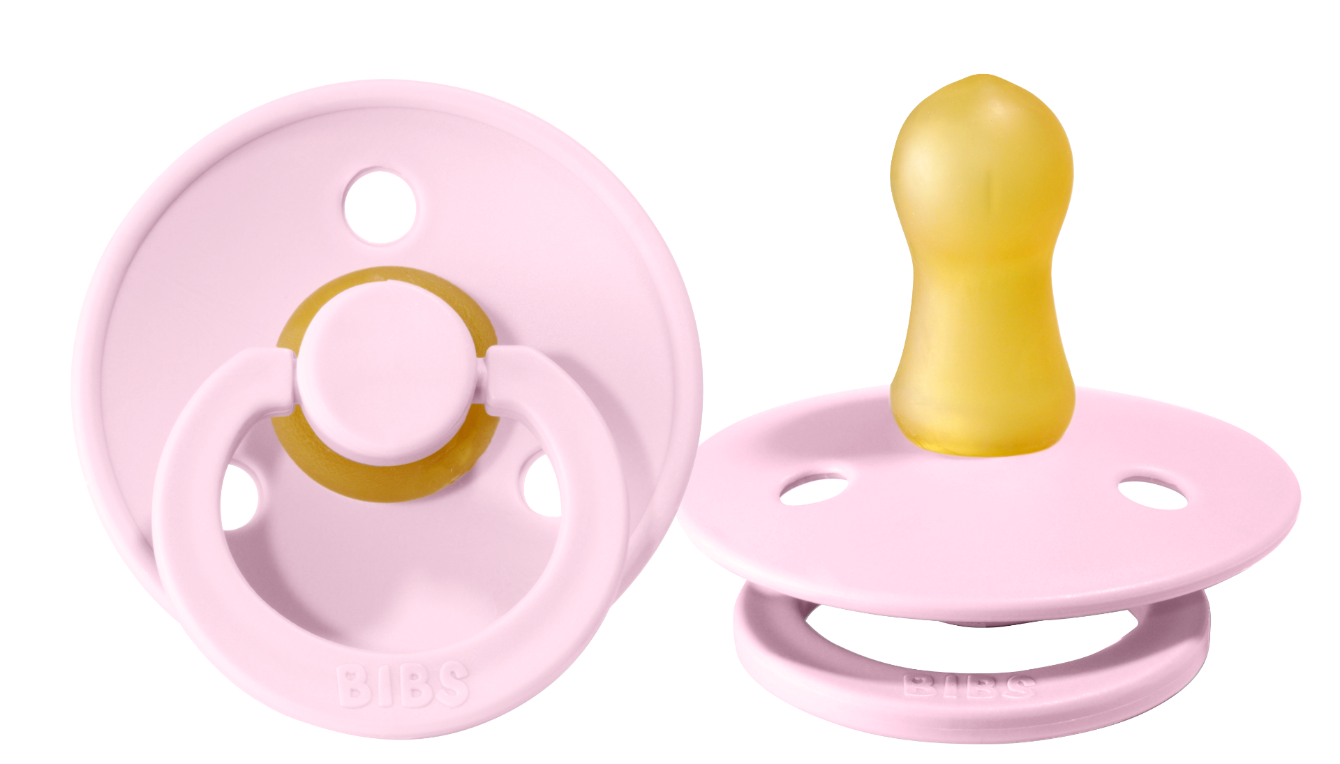 Bibs Pacifier Size 1 - Baby 0-6M (1pc) - Baby pink