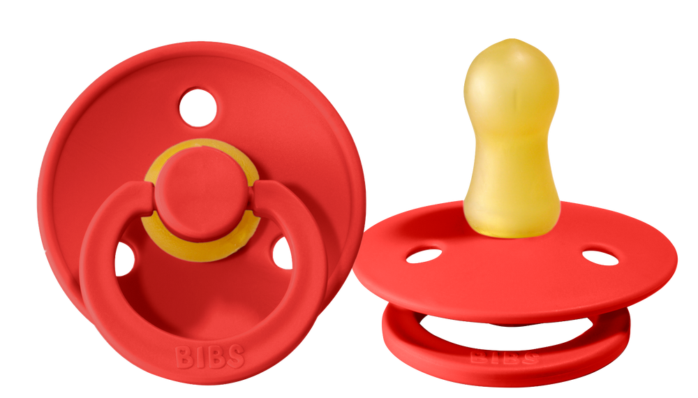 Bibs Pacifier Size 1 - Baby 0-6M (1pc) - Strawberry