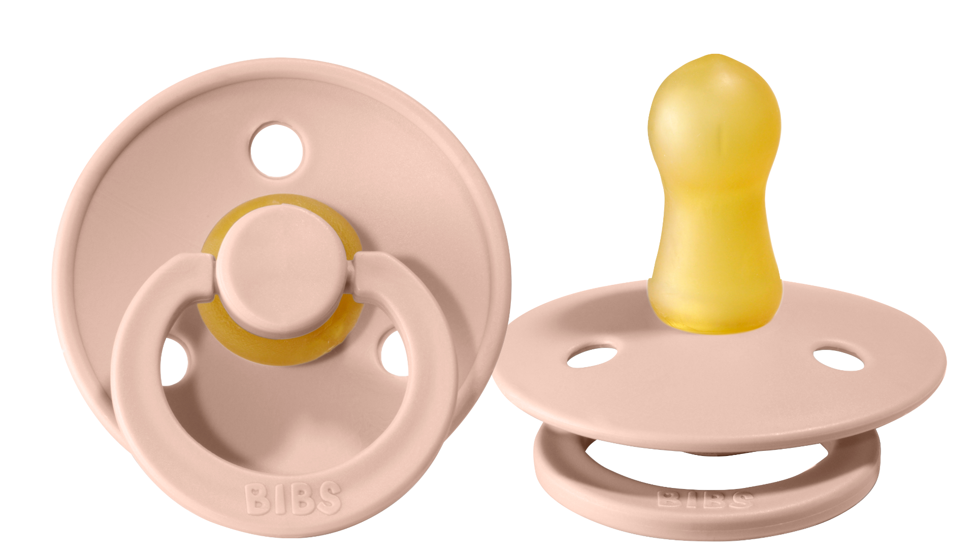 Bibs Pacifier Size 1 - Baby 0-6M (1pc) - Blush