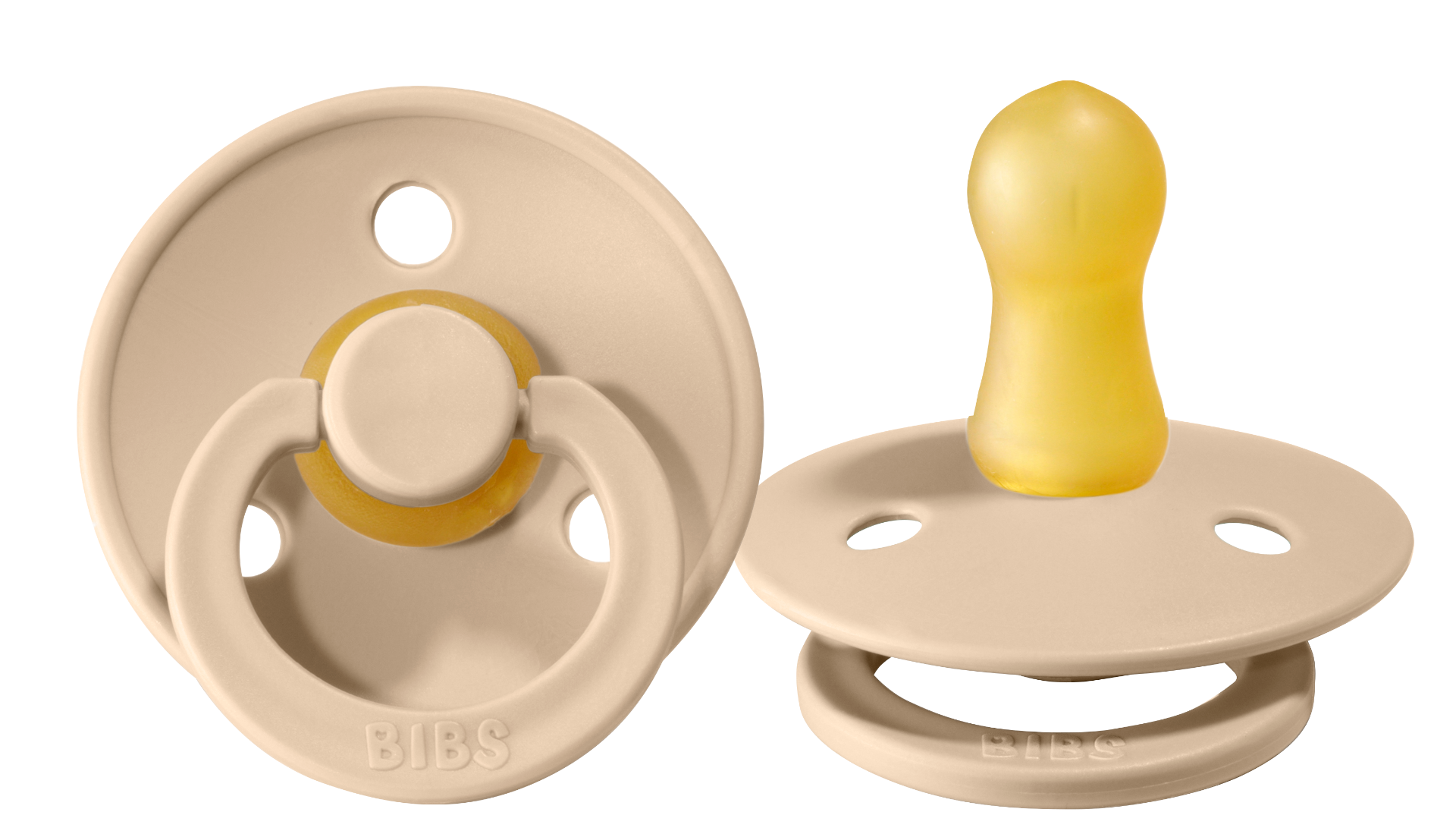 Bibs Pacifier Size 1 - Baby 0-6M (1pc) - Vanilla