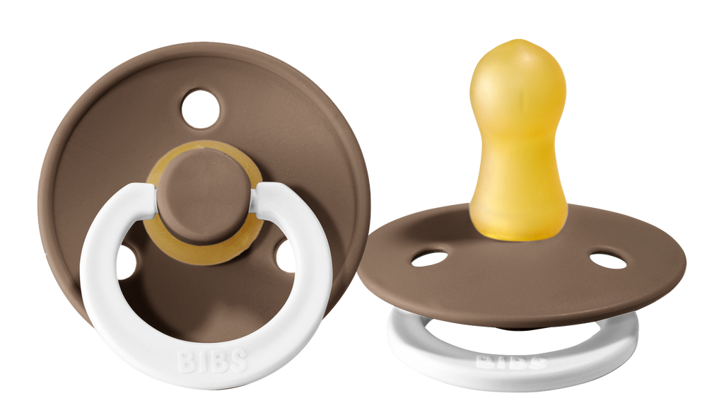 Bibs Pacifier Size 1 - Baby 0-6M (1pc) - Dark Oak Night