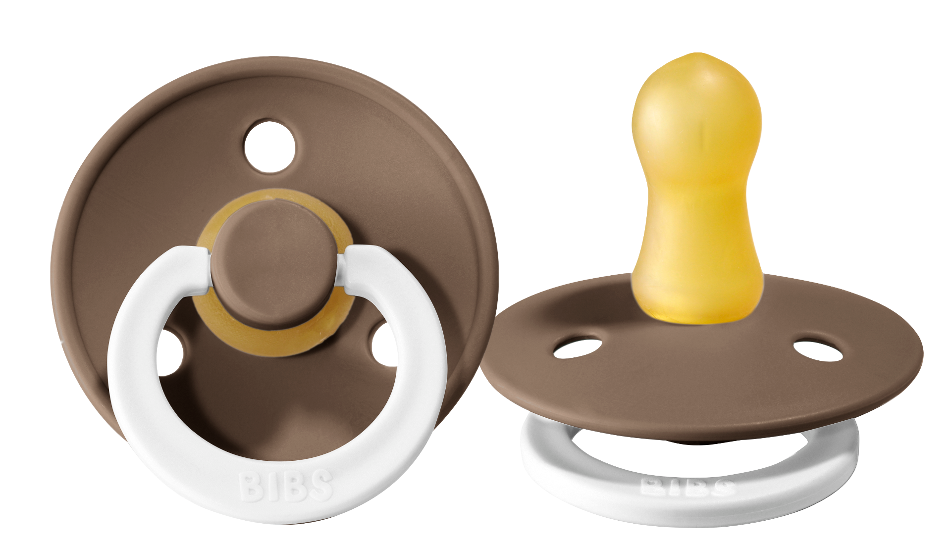 Bibs Pacifier Size 1 - Baby 0-6M (1pc) - Dark Oak Night