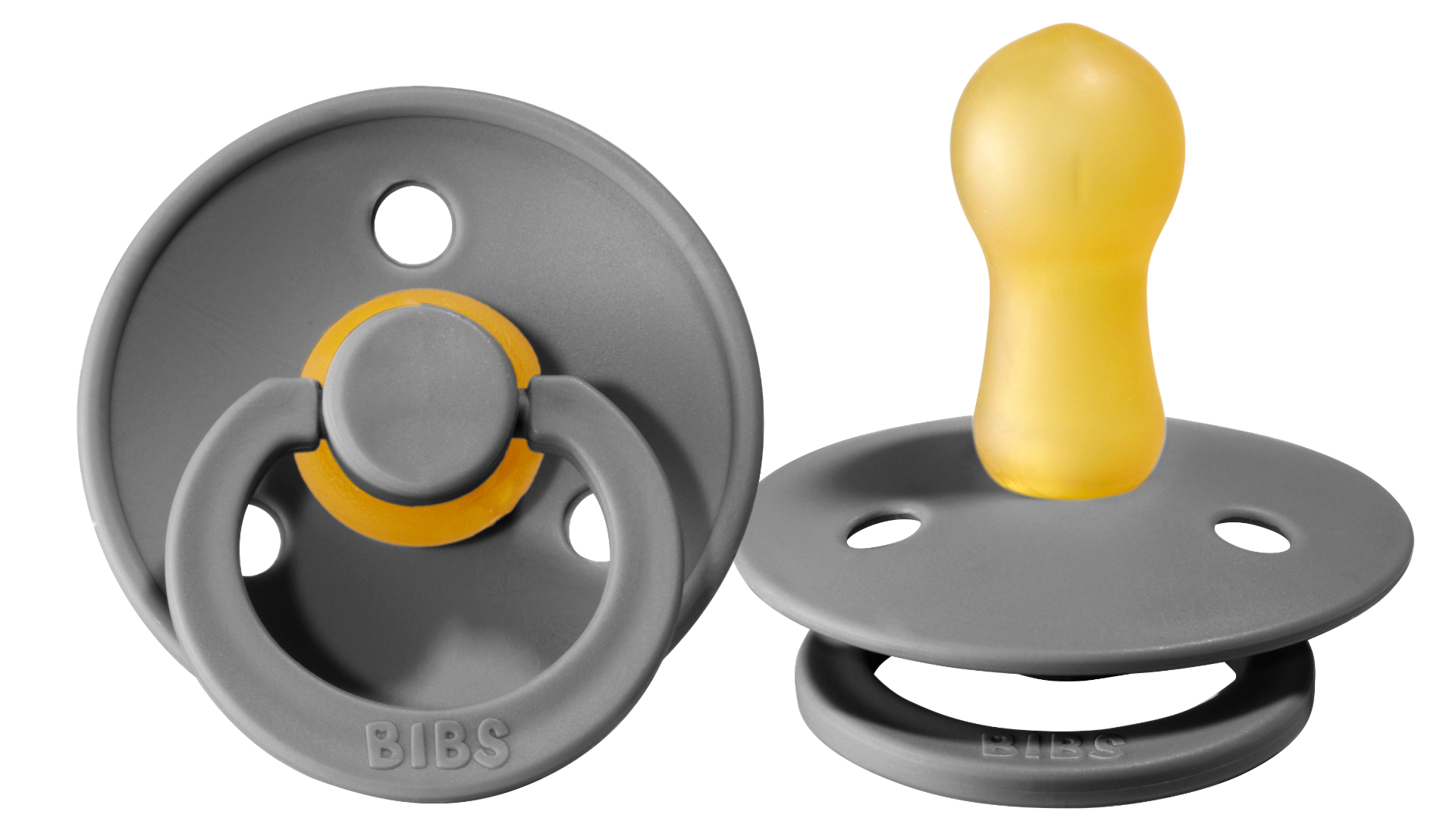 Bibs Pacifier Size 2 - Toddler 6-18M (1pc) - Smoke