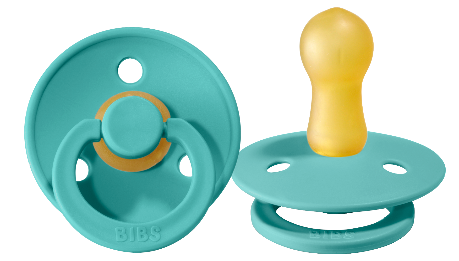 Bibs Pacifier Size 2 - Toddler 6-18M (1pc) - Turquoise
