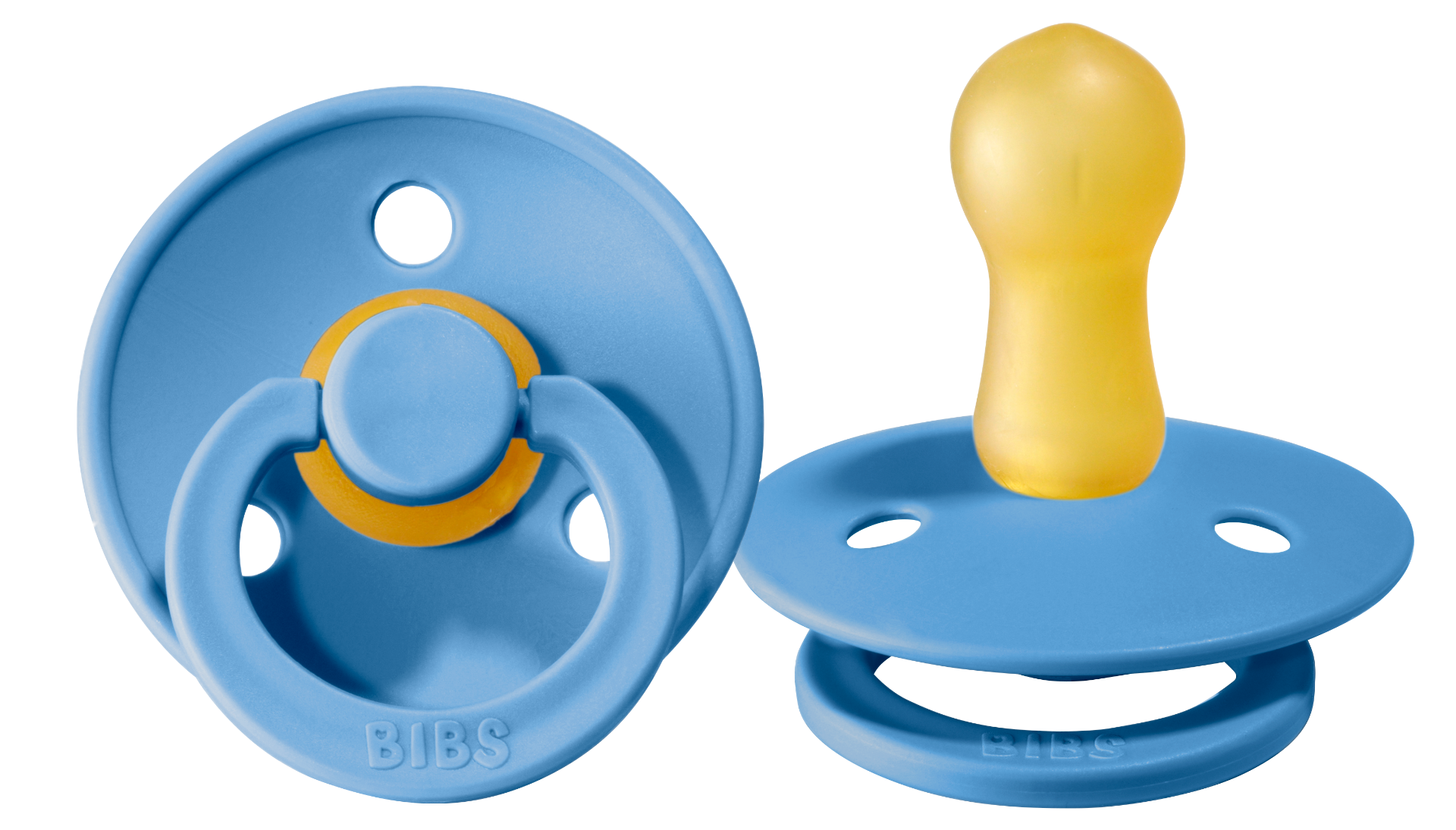 Bibs Pacifier Size 2 - Toddler 6-18M (1pc) - Clear Water