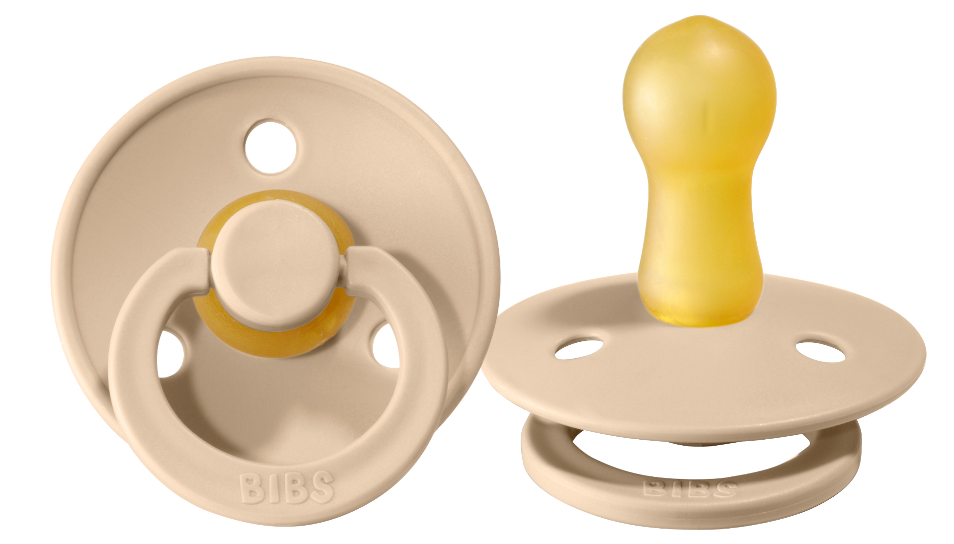 Bibs Pacifier Size 2 - Toddler 6-18M (1pc) - Vanilla