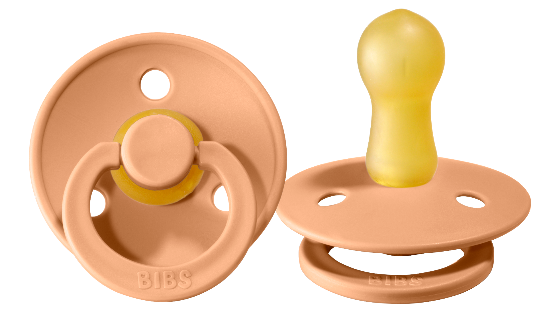 Bibs Pacifier Size 2 - Toddler 6-18M (1pc) - Peach