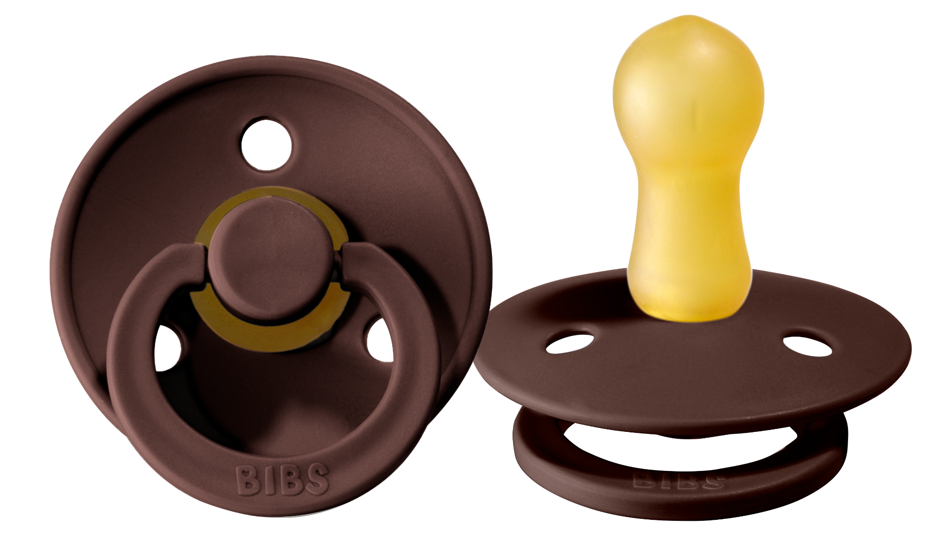 Bibs Pacifier Size 2 - Toddler 6-18M (1pc) - Chestnut