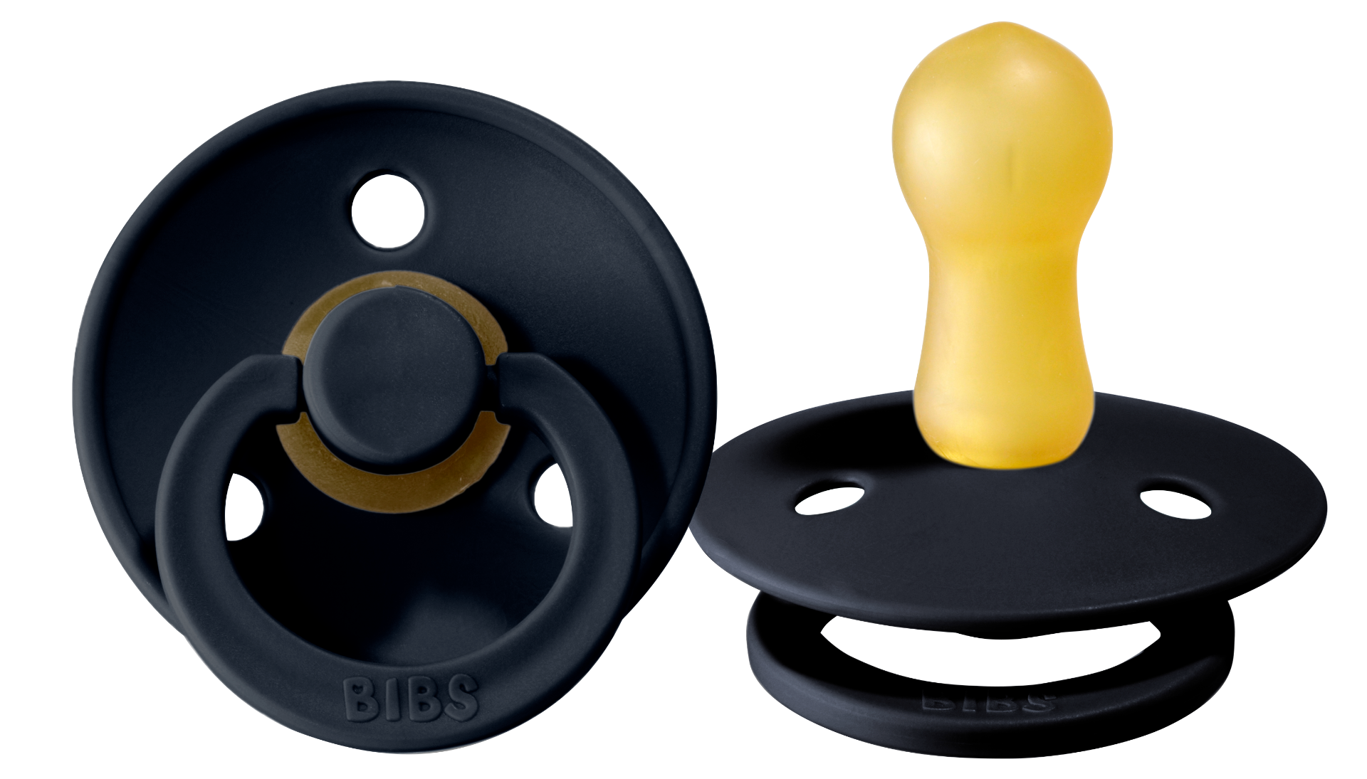 Bibs Pacifier Size 2 - Toddler 6-18M (1pc) - Dark Denim