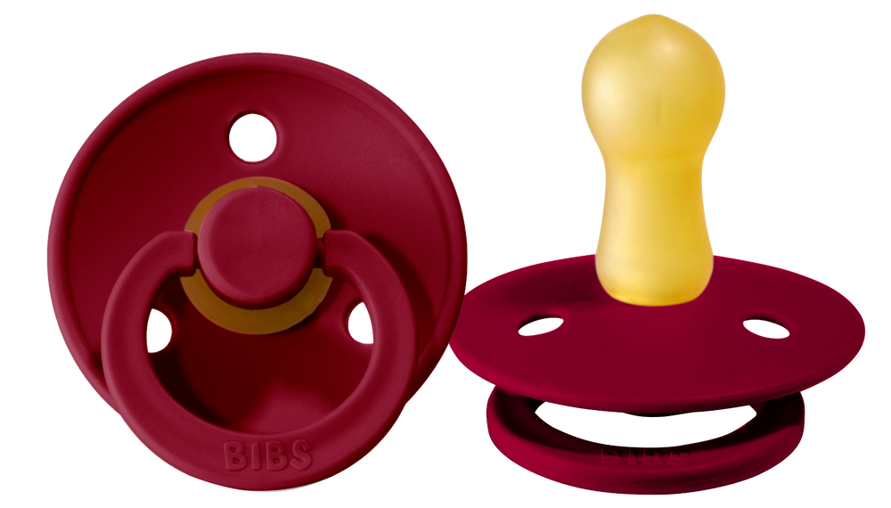 Bibs Pacifier Size 2 - Toddler 6-18M (1pc) - Ruby