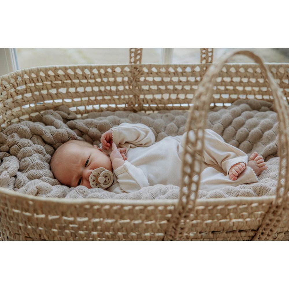 Bibs Boheme 2 Pack Latex size 1 0-6months Ivory/Blossom