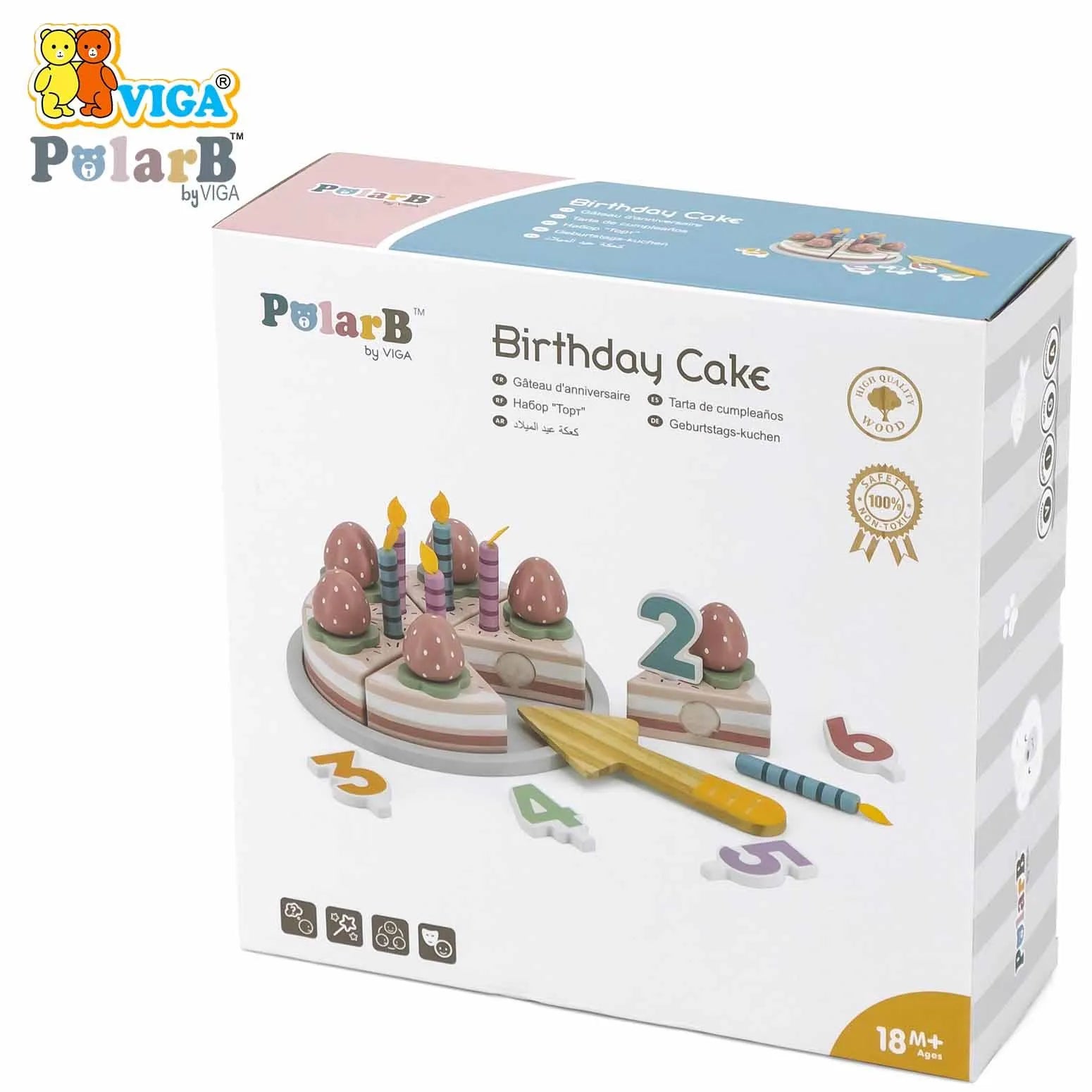 Birthday Cake wooden