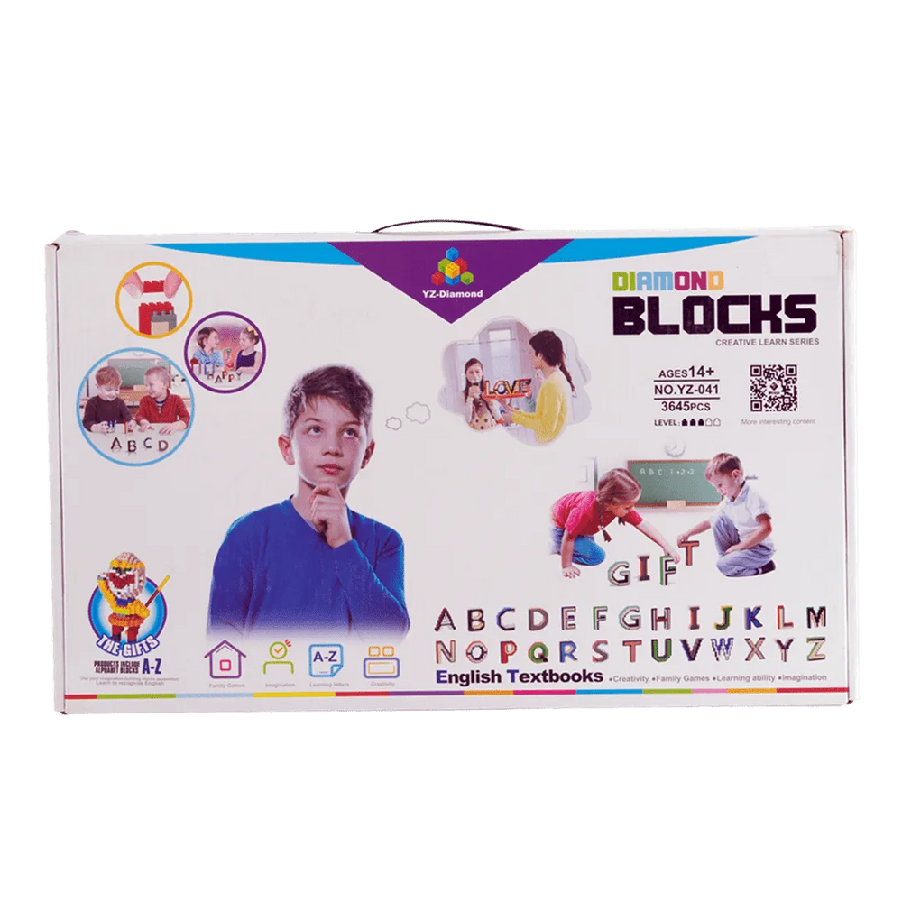 BLOCKS ALPHABET LETTERS