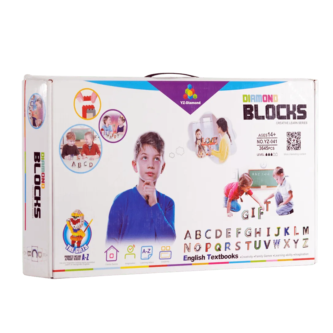 BLOCKS ALPHABET LETTERS