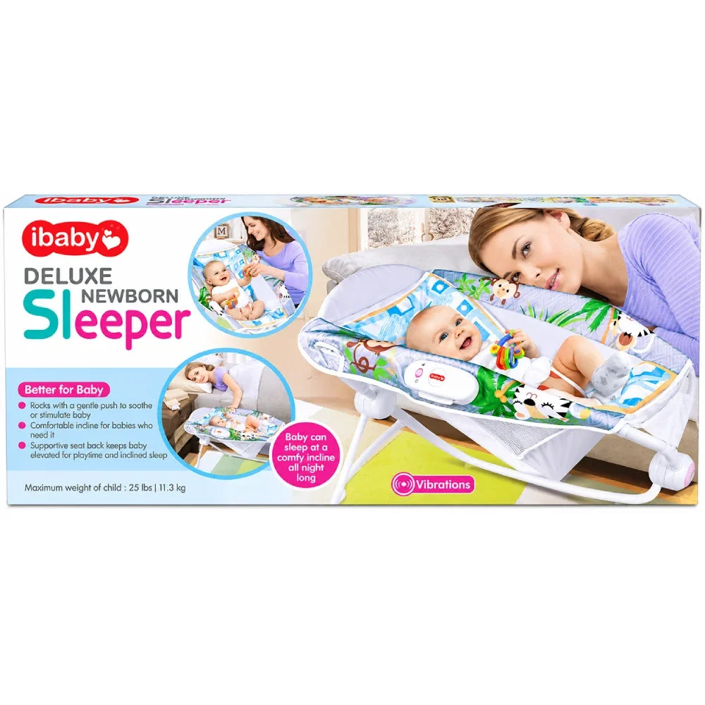 Blue Deluxe Baby Sleeper