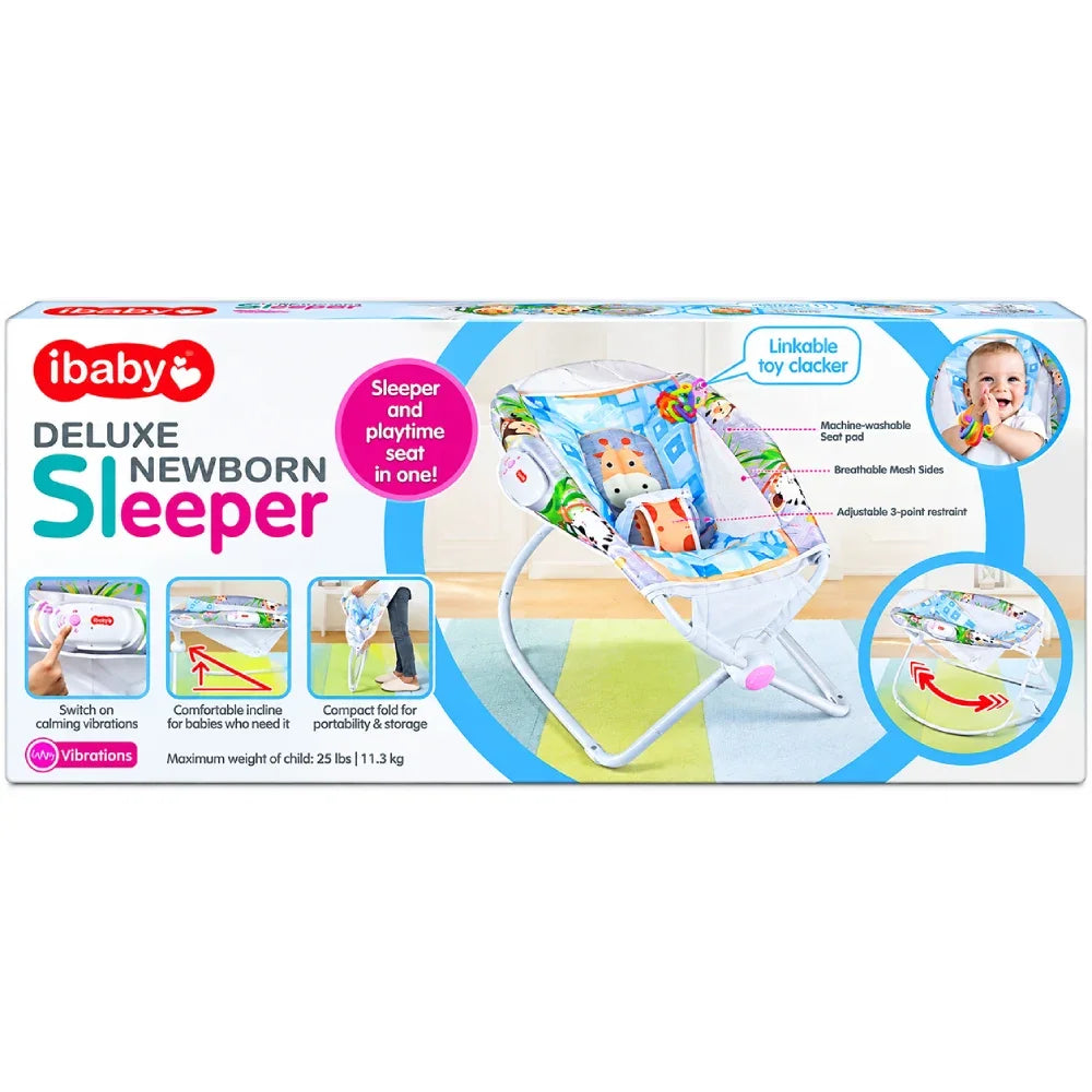Blue Deluxe Baby Sleeper
