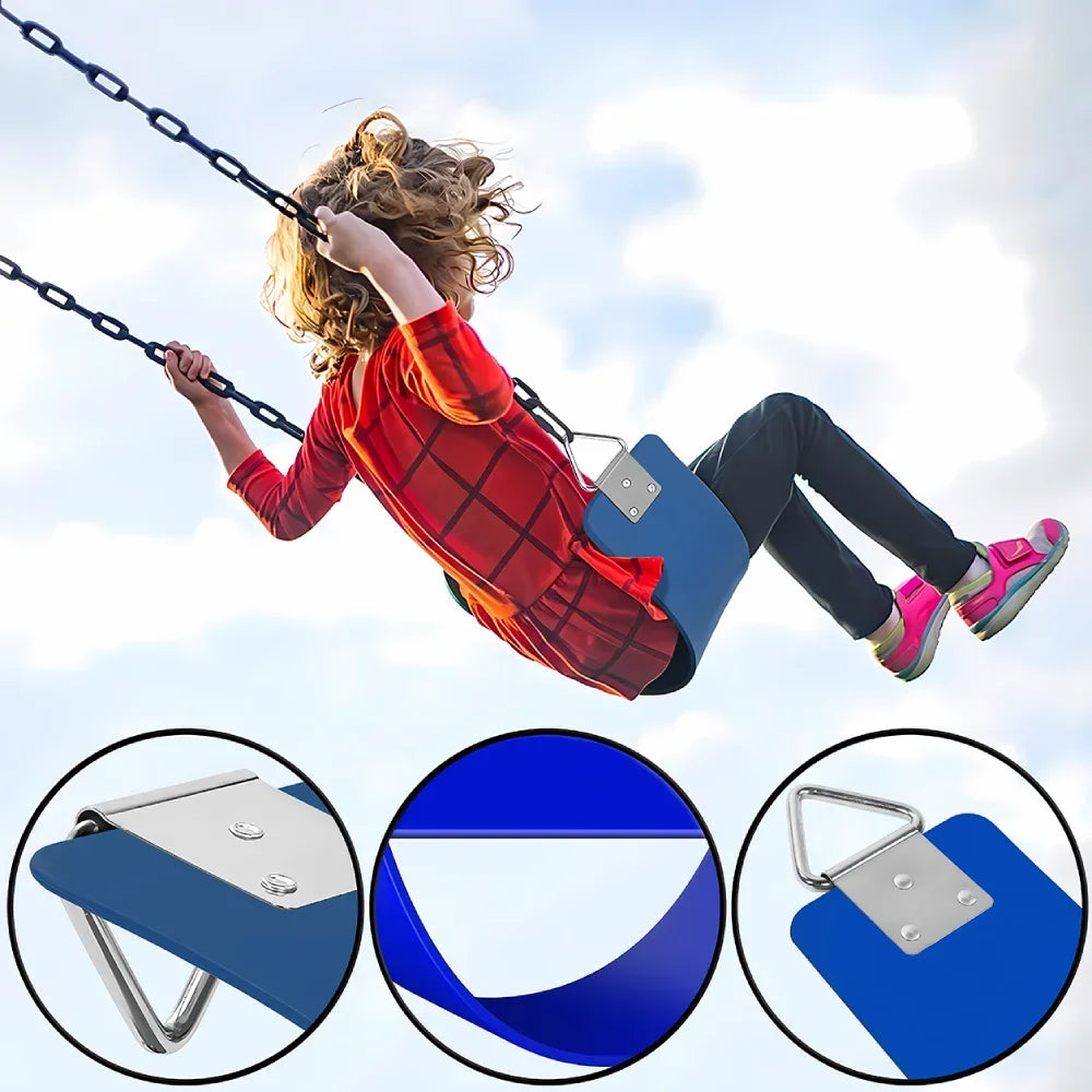 Blue Swing Seat Strap