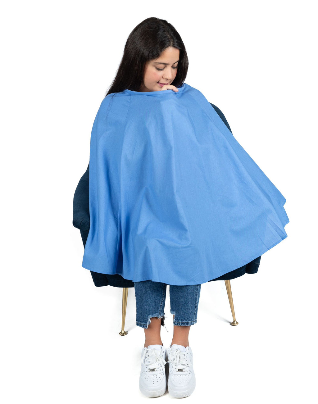 Blue Nursing Cape