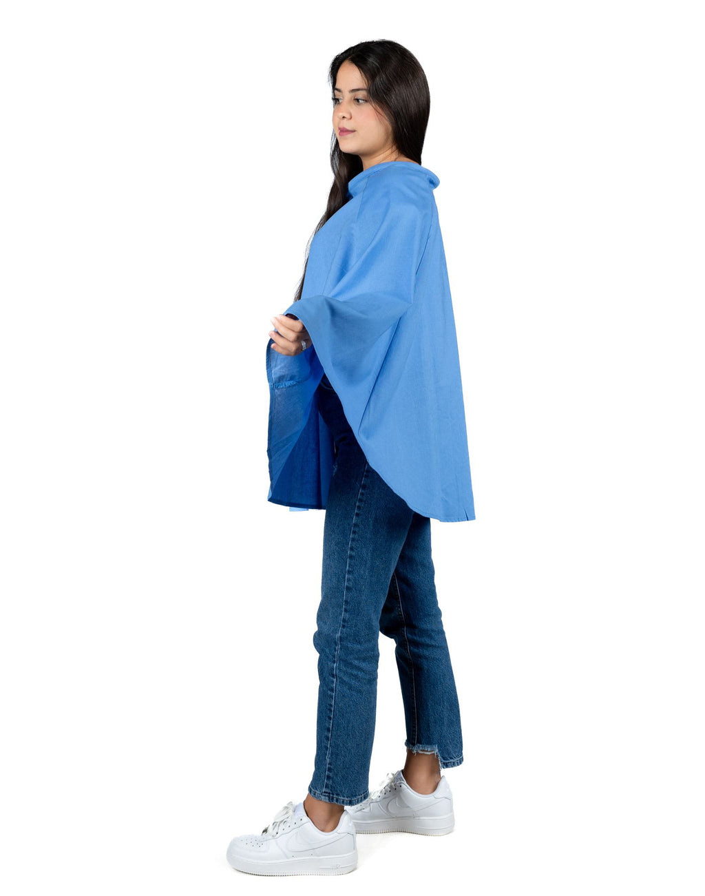 Blue Nursing Cape
