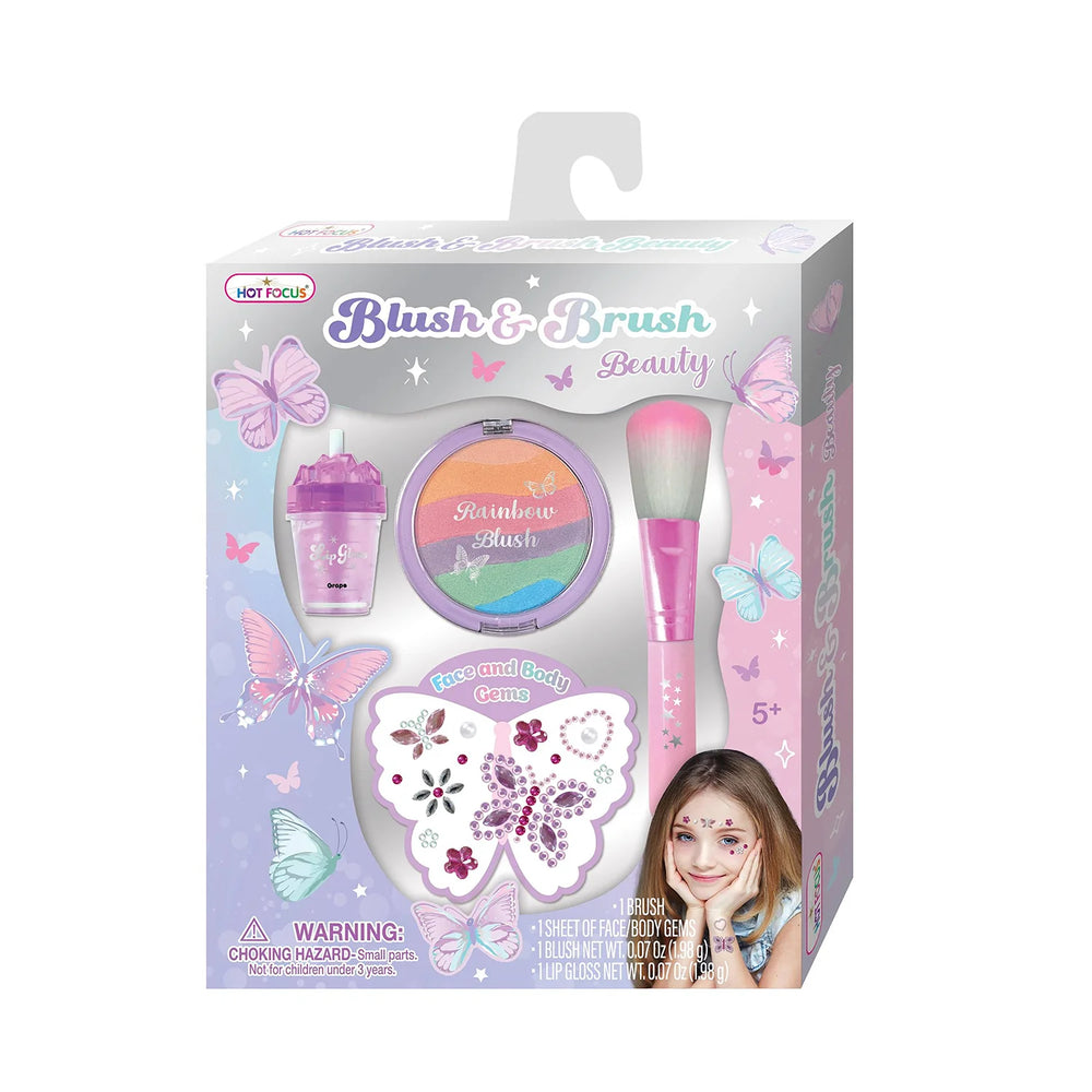 Blush & Brush Beauty Set for Kids