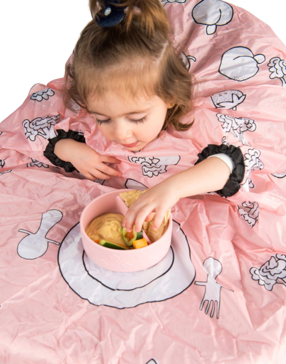Blush Allover Bib