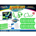 B/O Railway Train With Light/52PCS