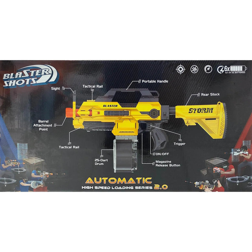 Kids Electric Soft Bullet Gun 1 Piece Action Toy