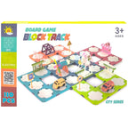 Logic Roadblocks Track Board Game 110 Pieces