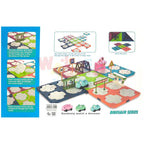 Board Game Blocks Track - 85 Pieces